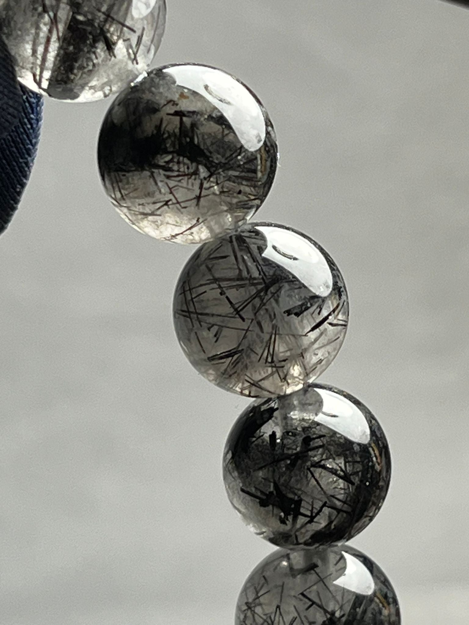 Bracelet Quartz & Tourmaline