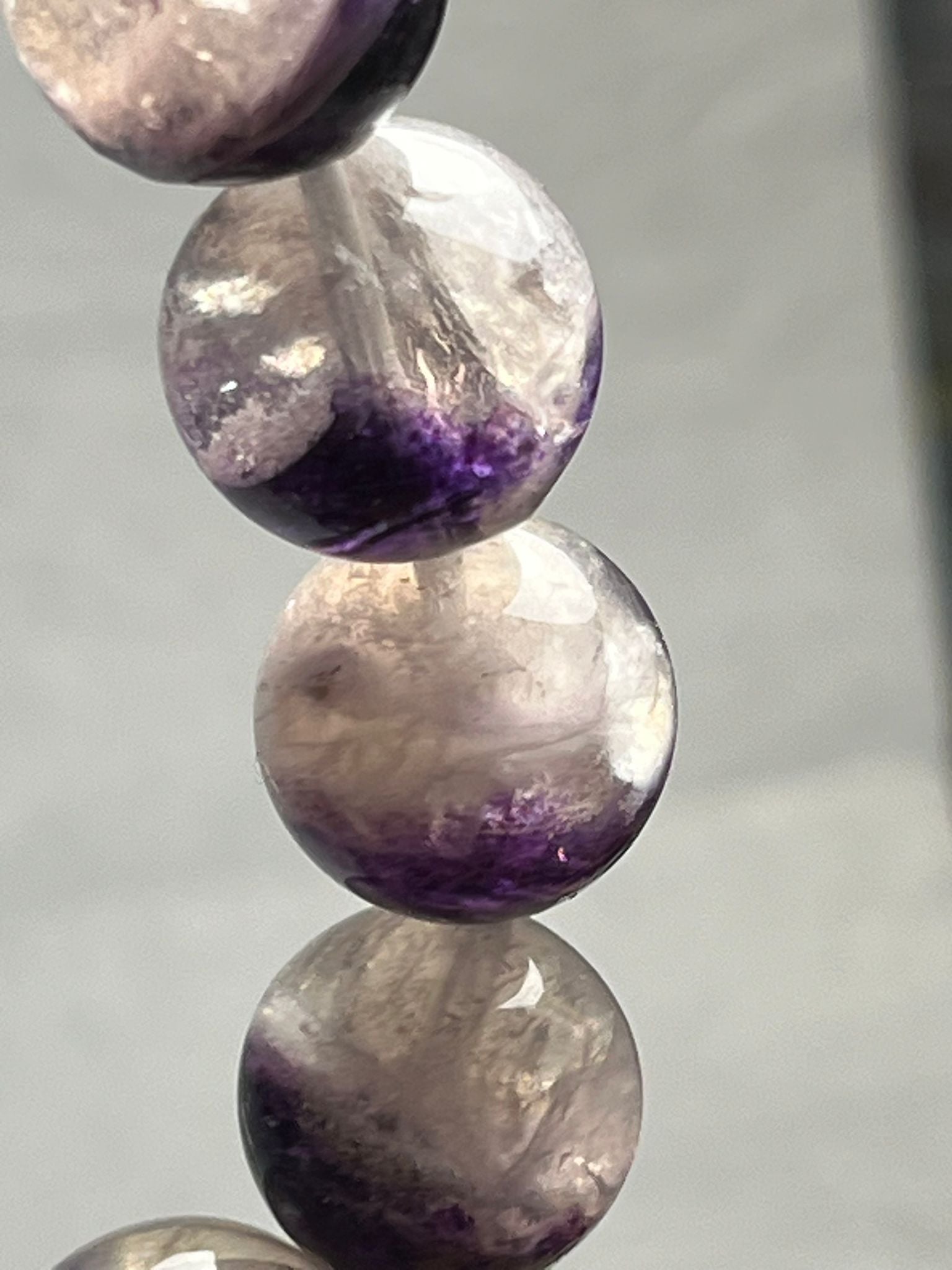 Bracelet Fluorite Soyeuse Bicolore