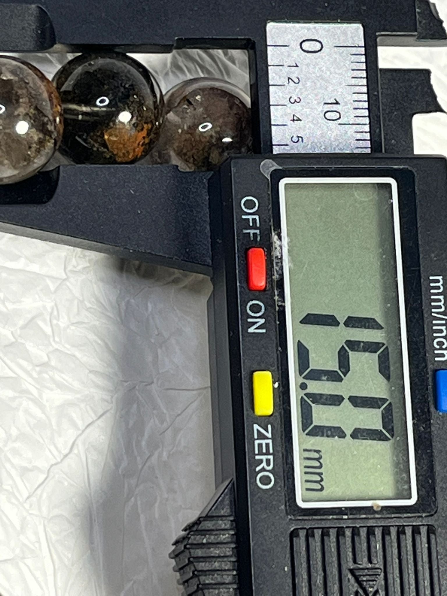 Bracelet Quartz Jardin Fumé & Rutiles