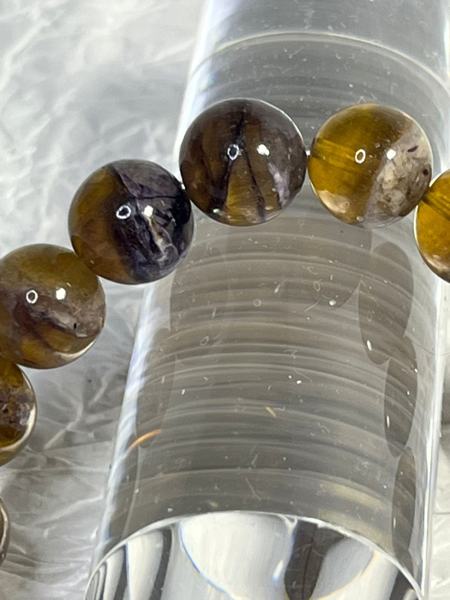 Bracelet Fluorite & Charoïte