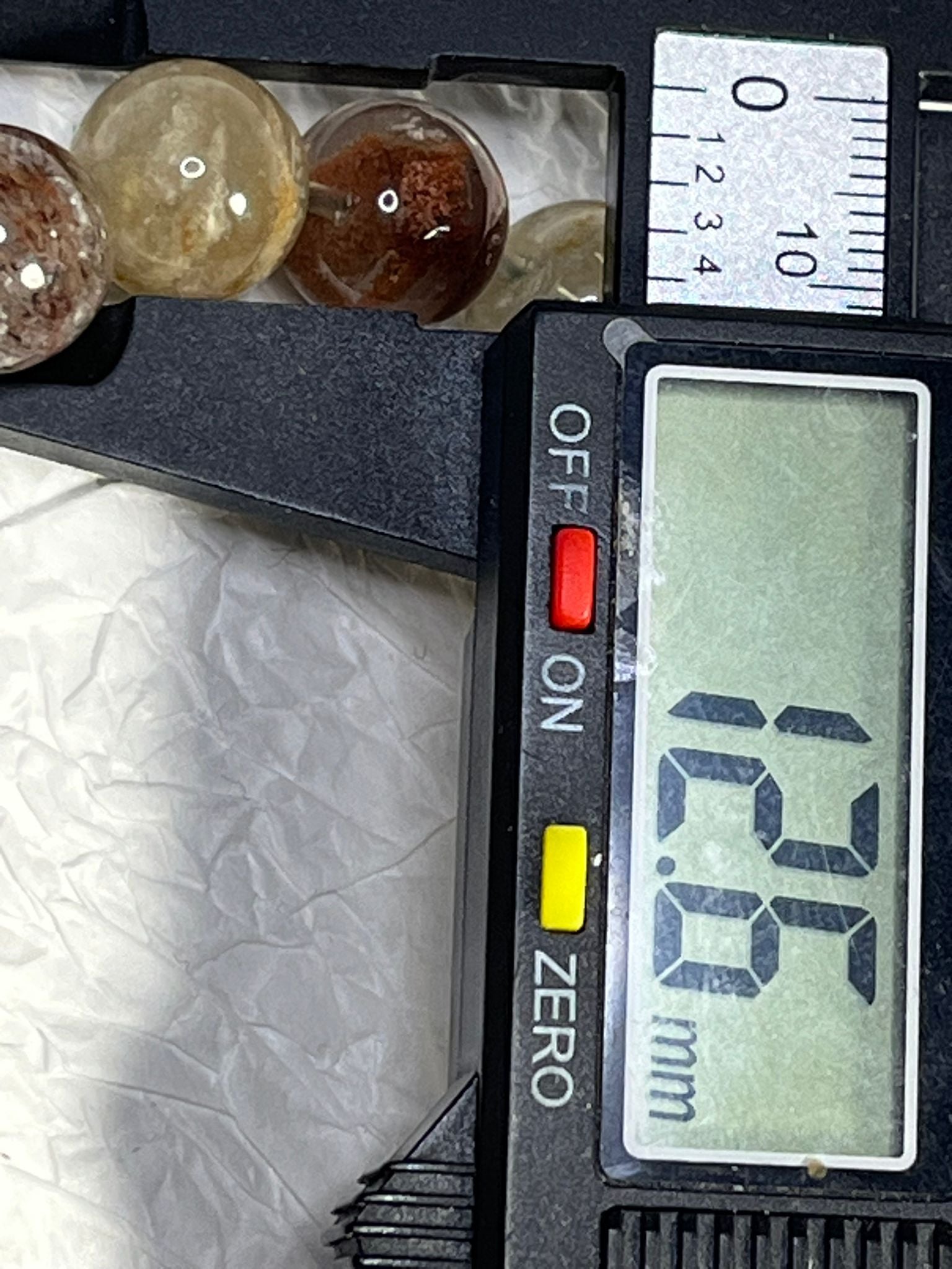 Bracelet Quartz Jardin (Lodolite) 1000 Couches