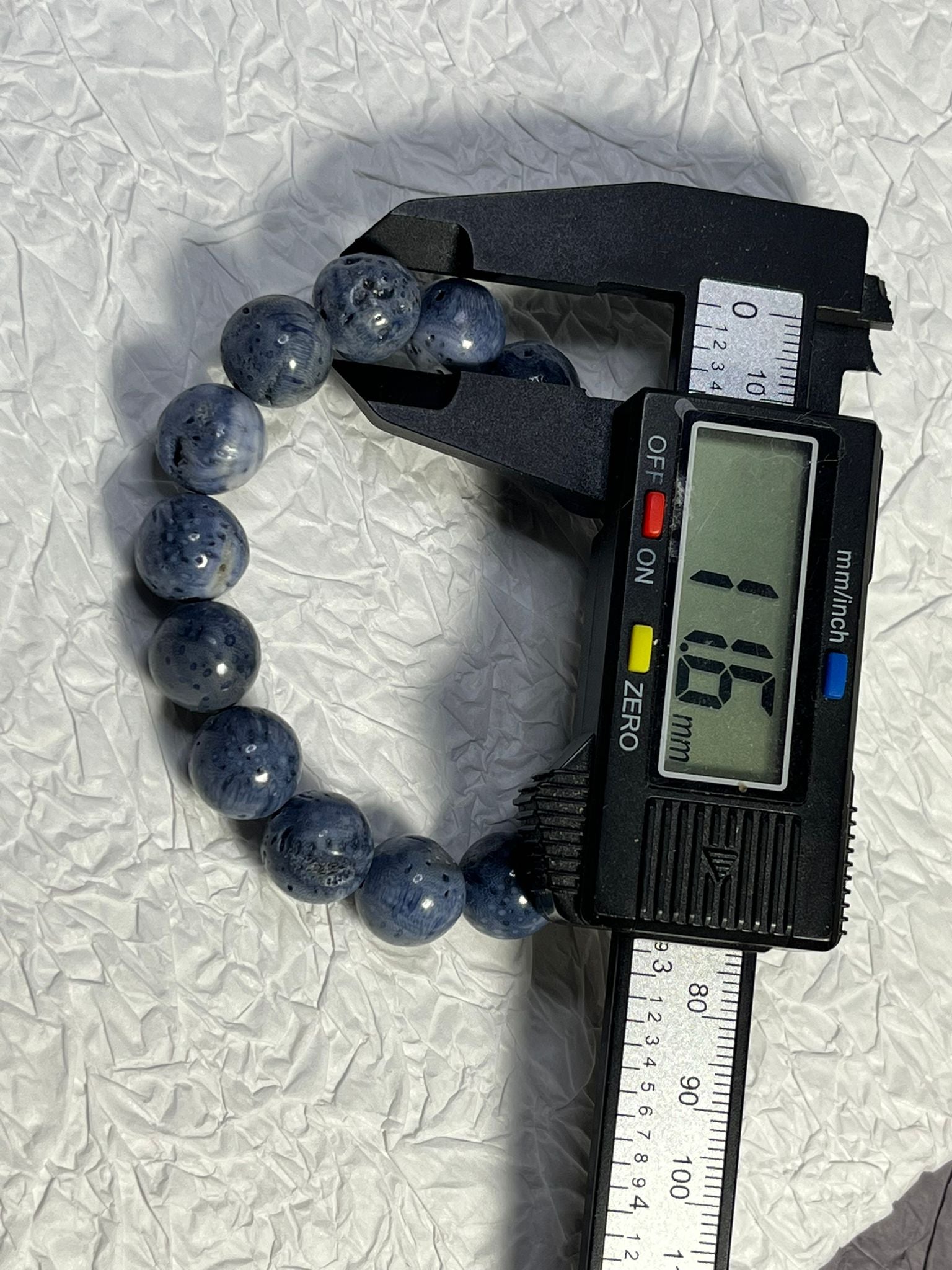 Bracelet Corail Bleu