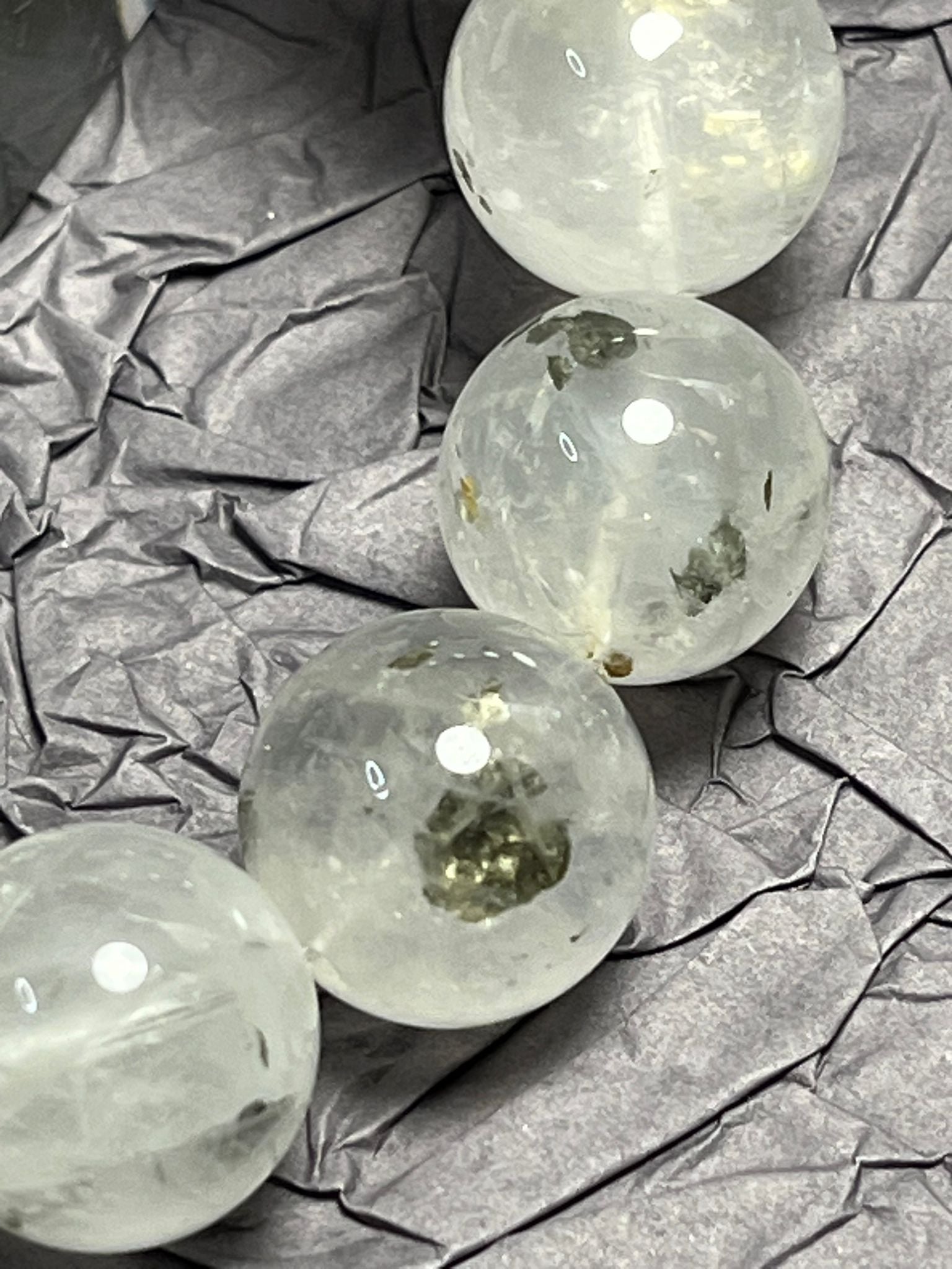 Bracelet Pyrite sur Quartz