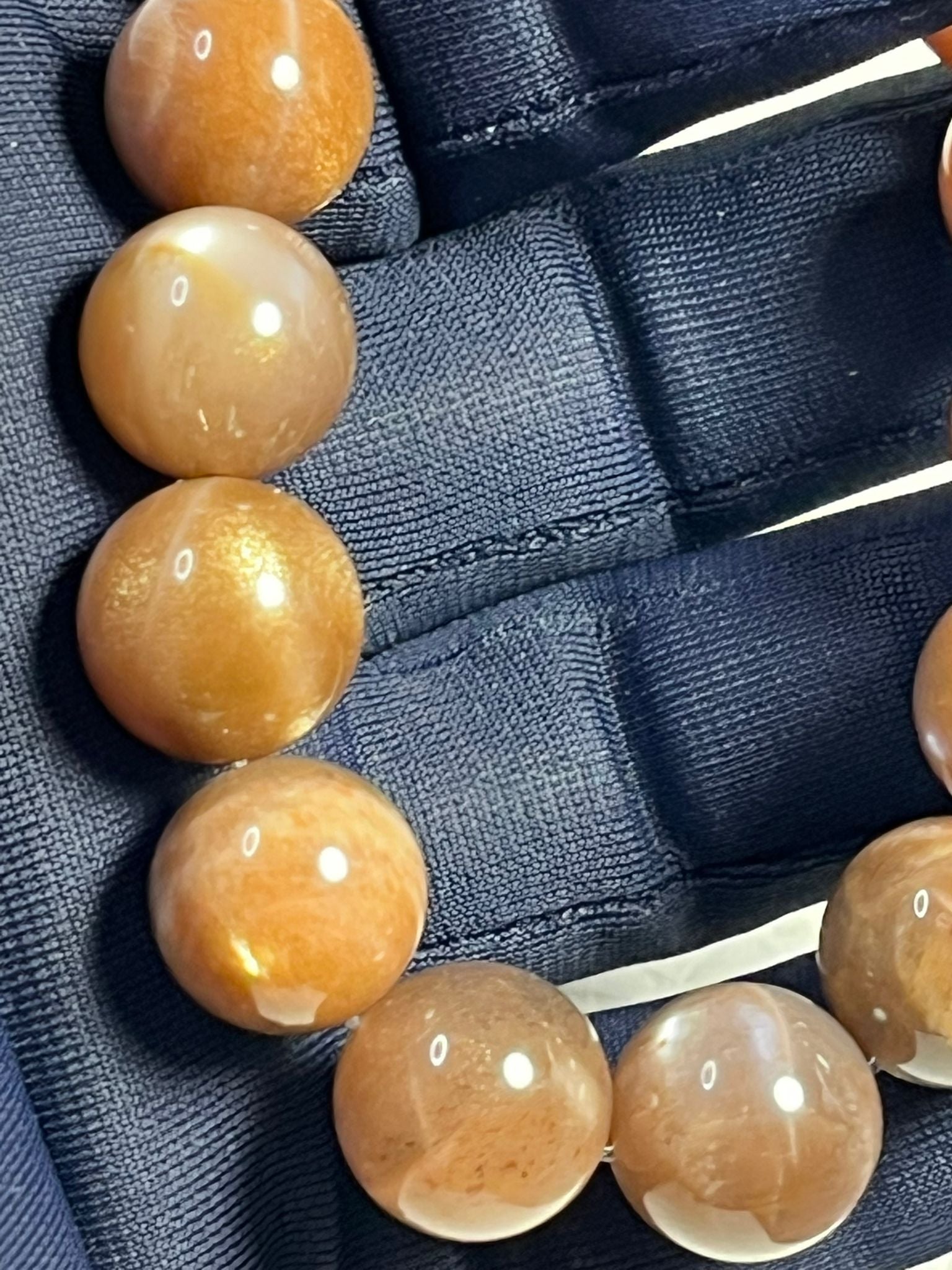 Bracelet Mix Naturel Pierre de Soleil & Pierre de Lune