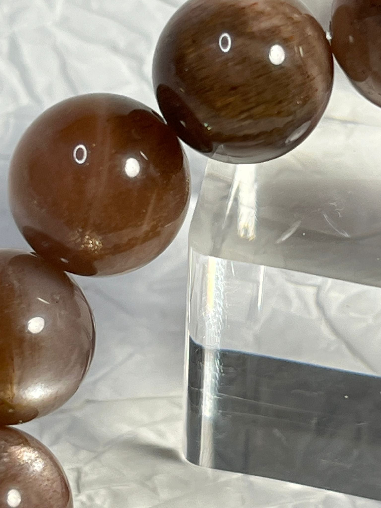 Bracelet Mix Naturel Pierre de Soleil & Pierre de Lune