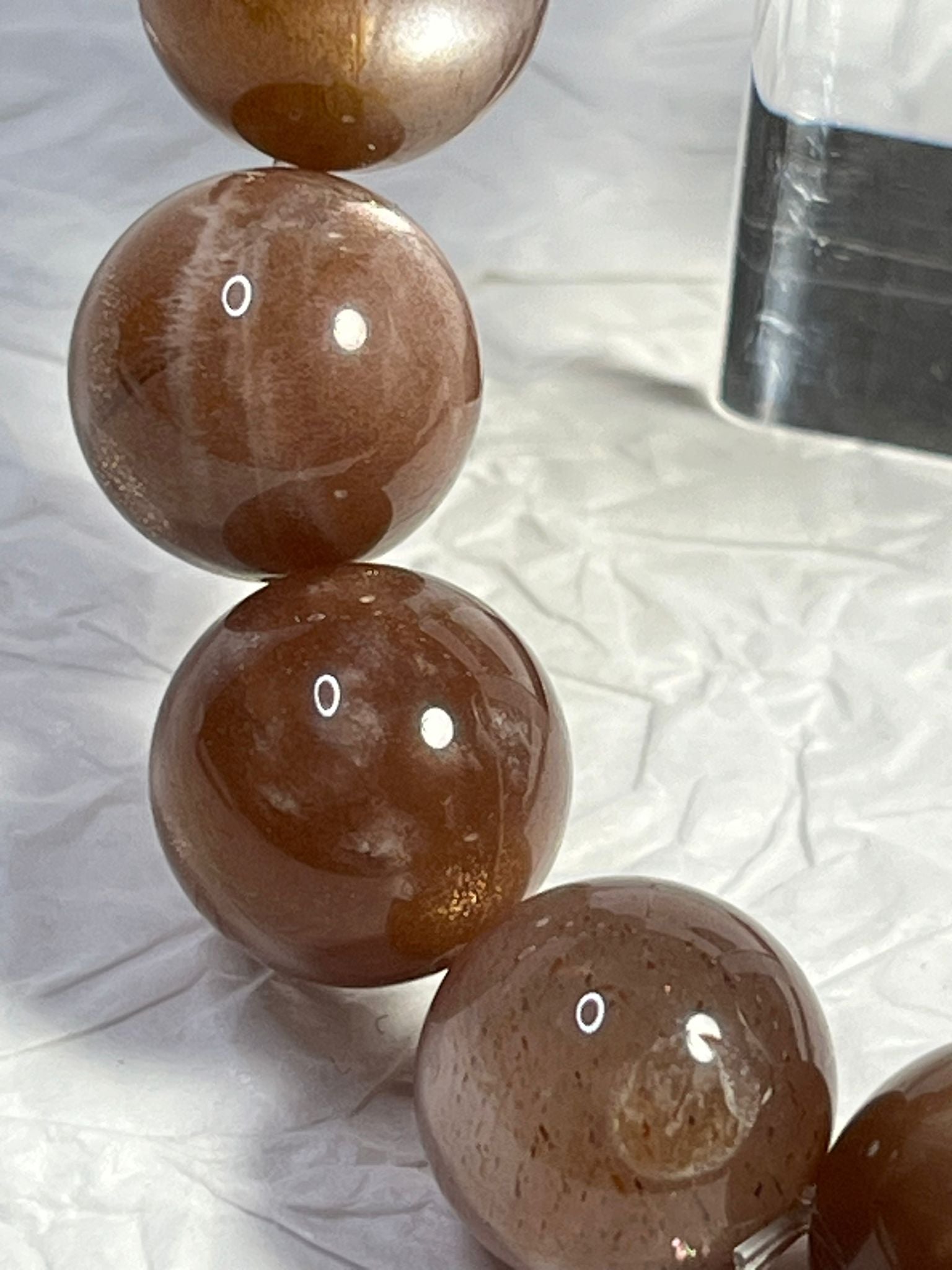 Bracelet Mix Naturel Pierre de Soleil & Pierre de Lune