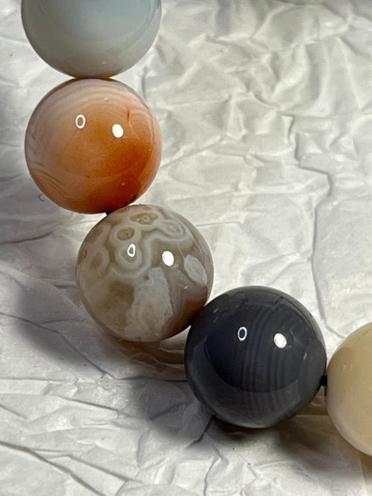 Bracelet Agate du Botswana