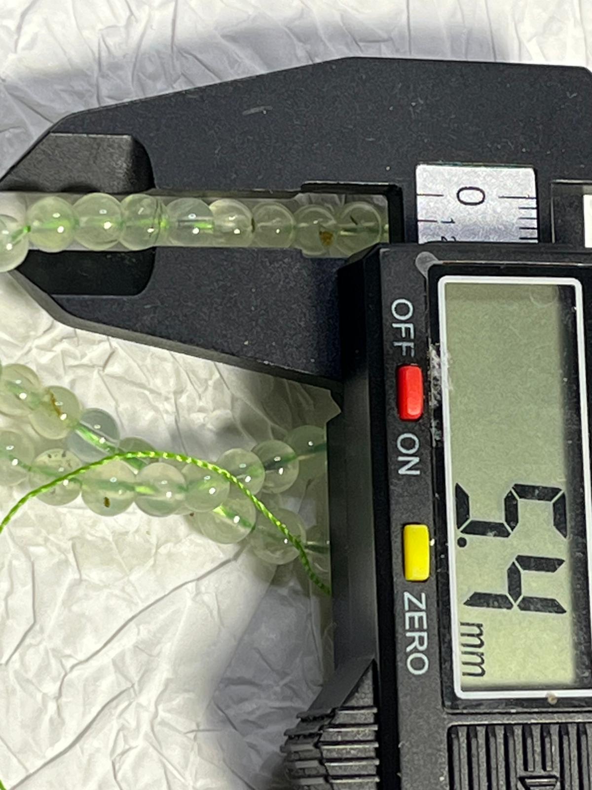 Fil de Perles en Prehnite HQ