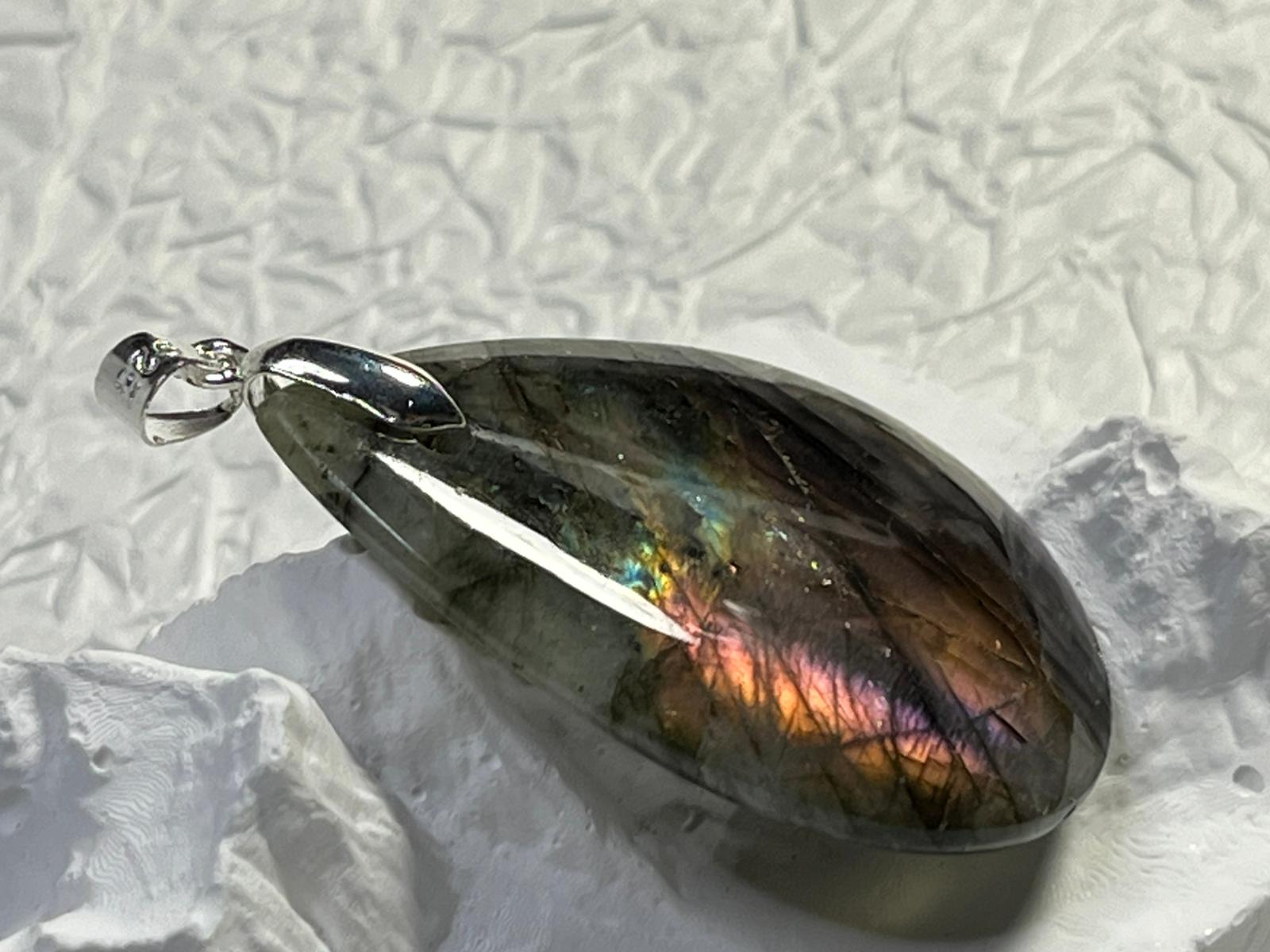 Pendentif en Labradorite
