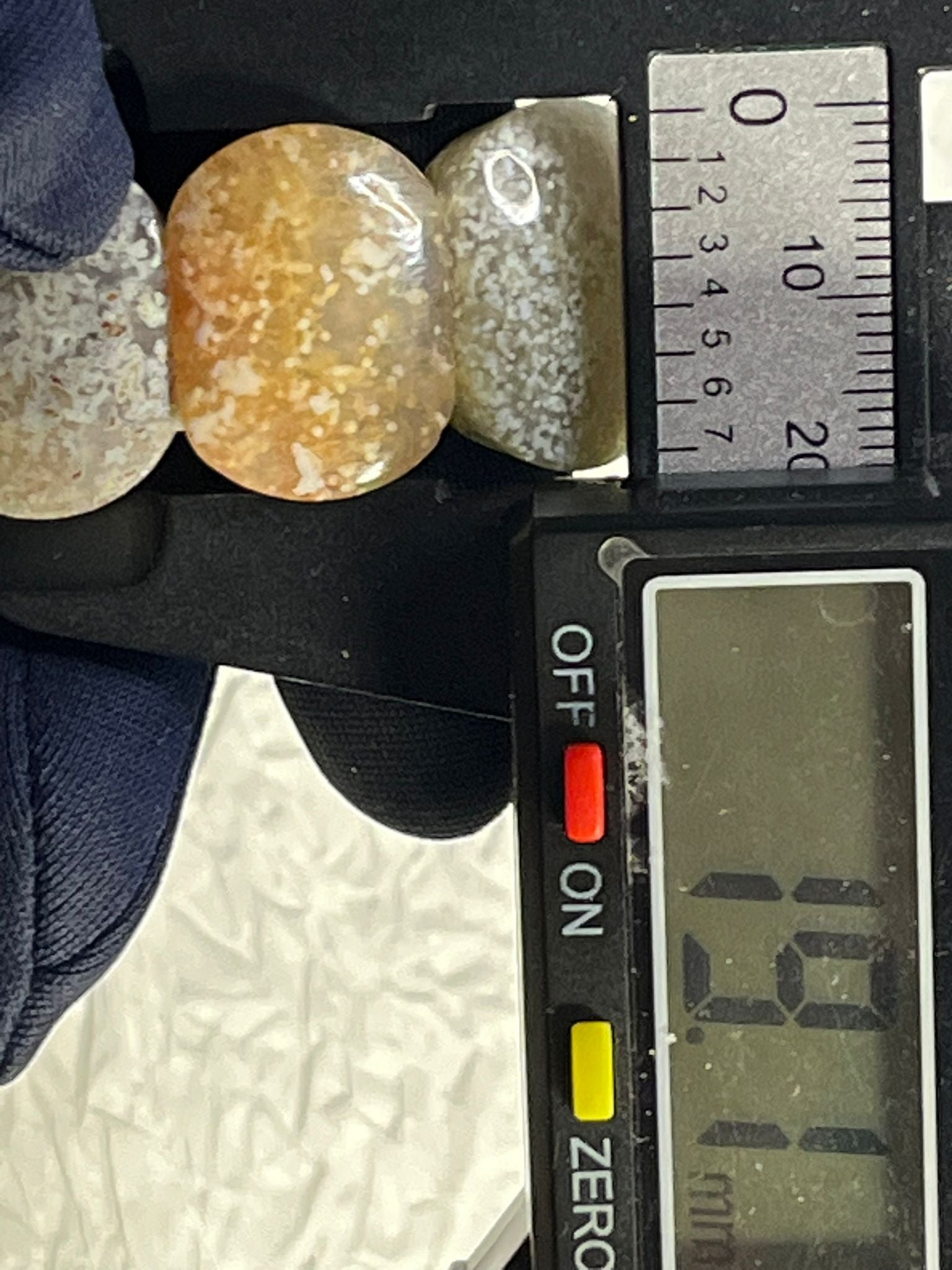 Bracelet Manchette en Agate Mousse