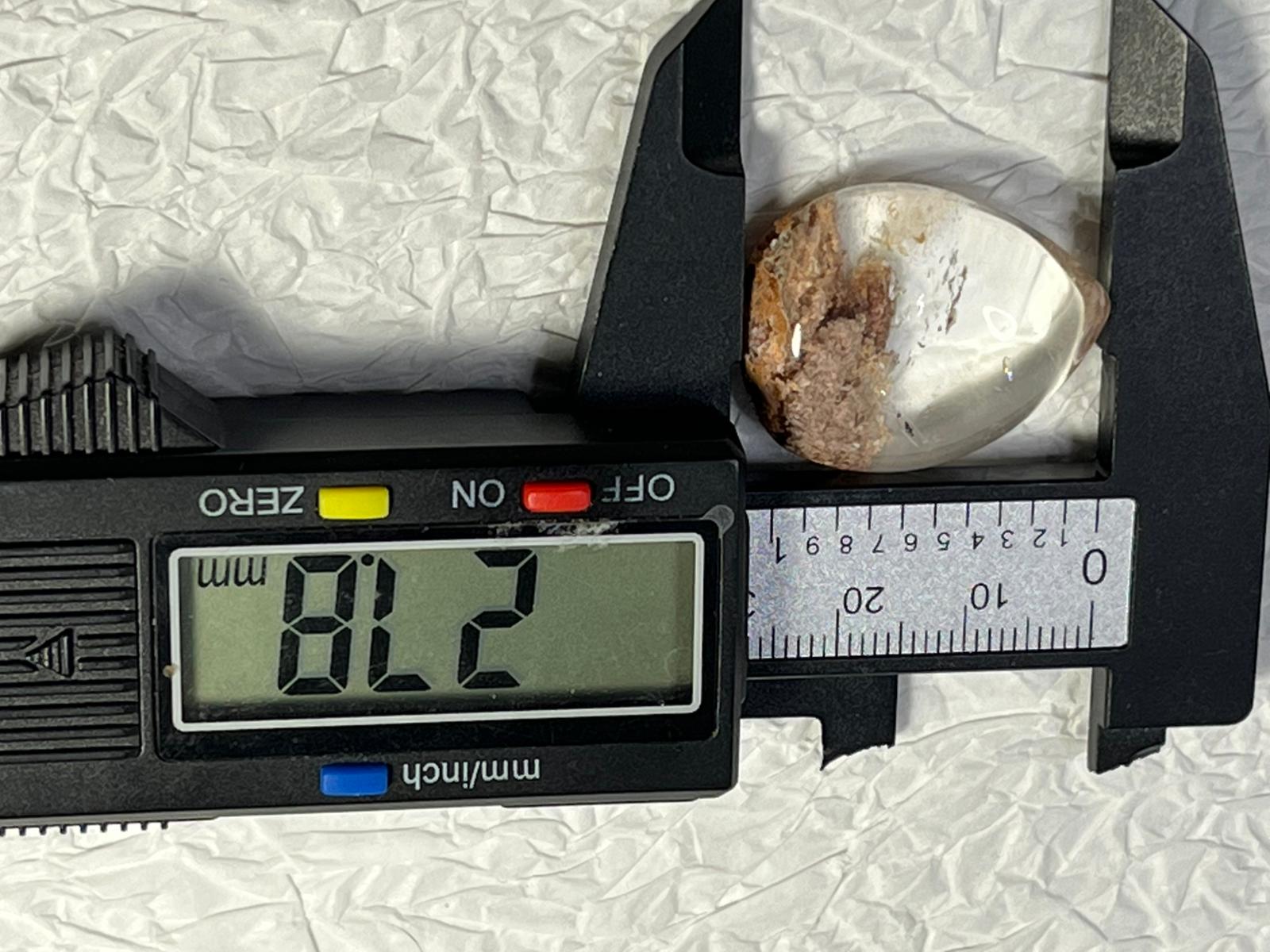 Cabochon en Quartz Jardin