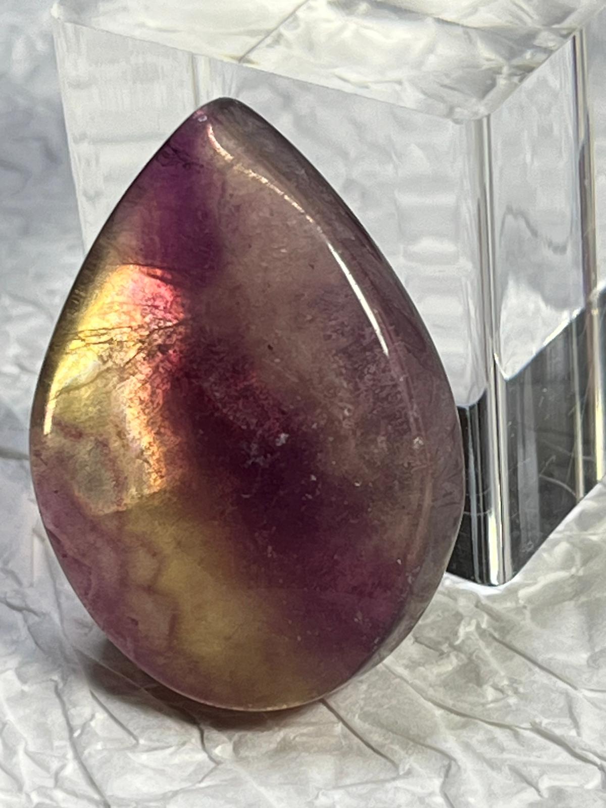 Cabochon en Fluorite