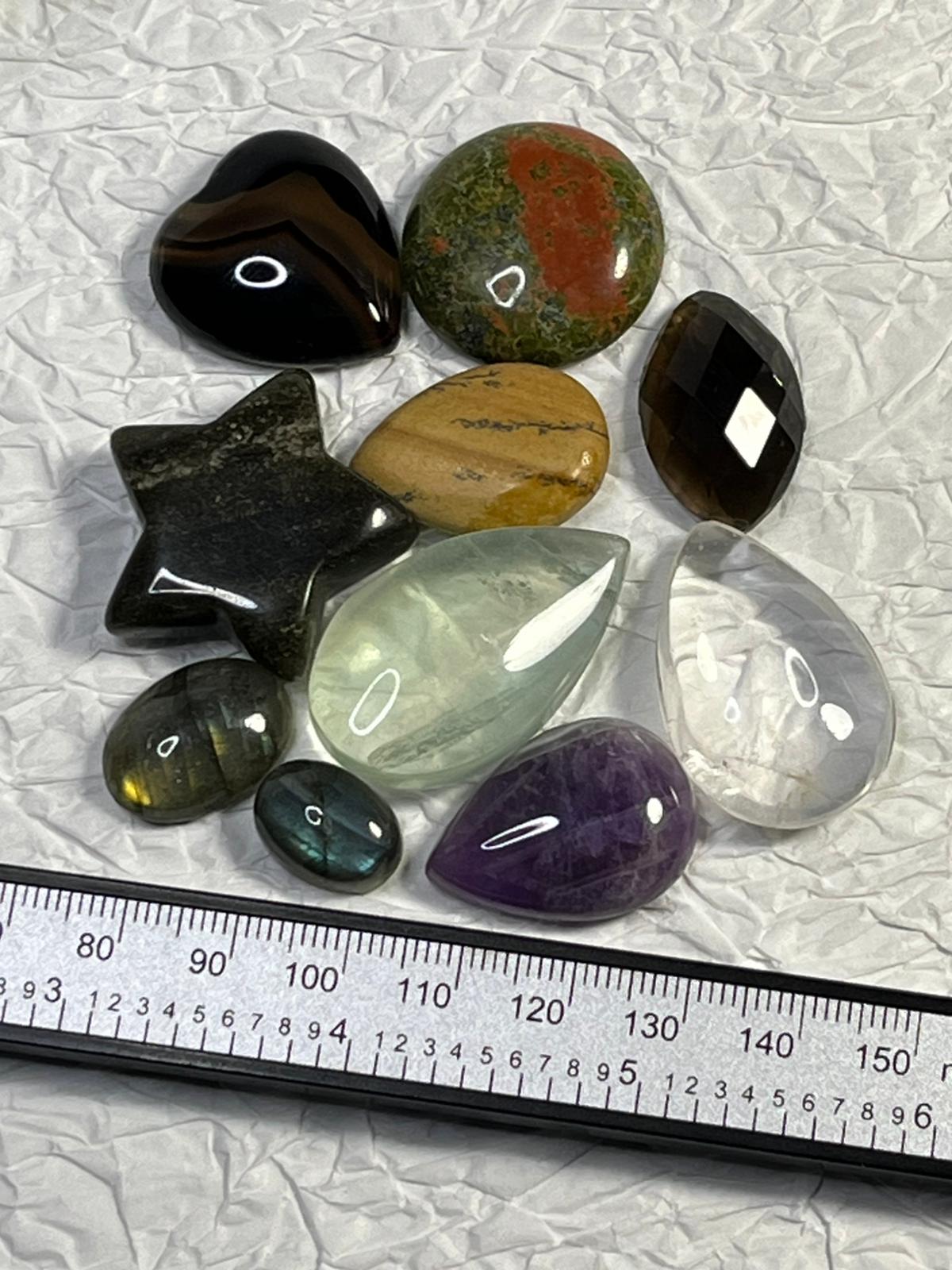 Lot Cabochons Promo - Divers Minéraux