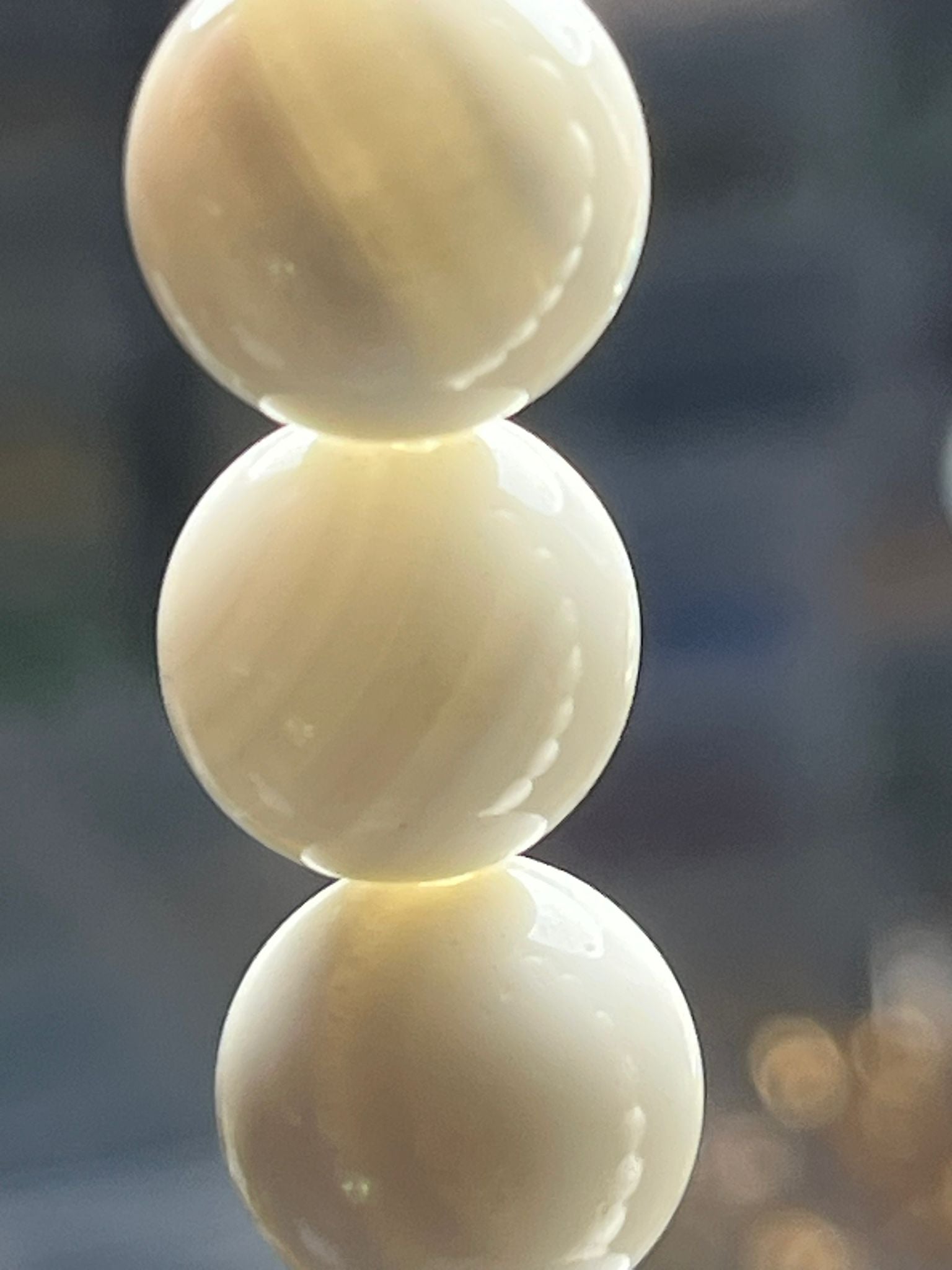 Bracelet en Jaspe Ivoire