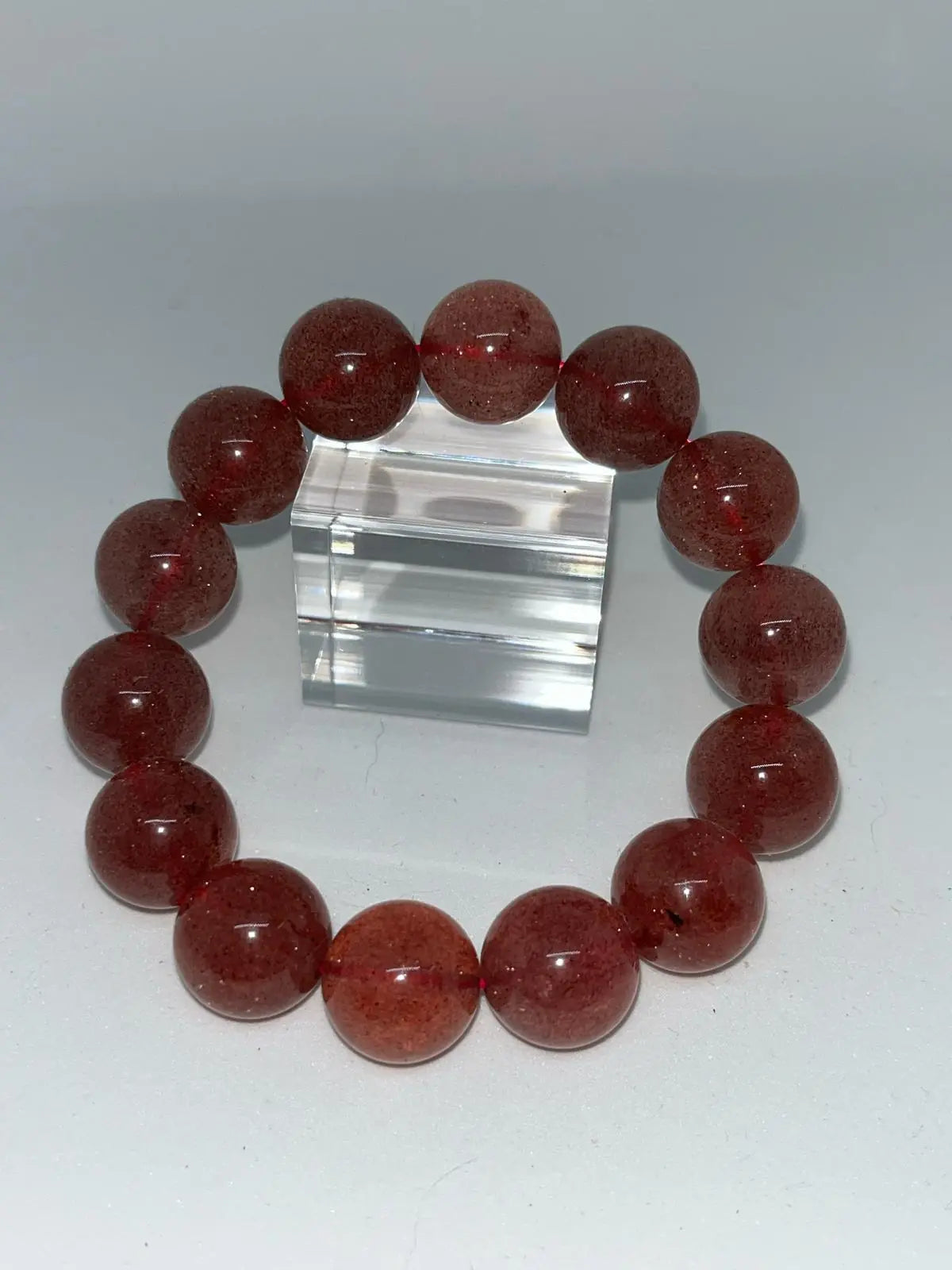 Bracelet Quartz fraise