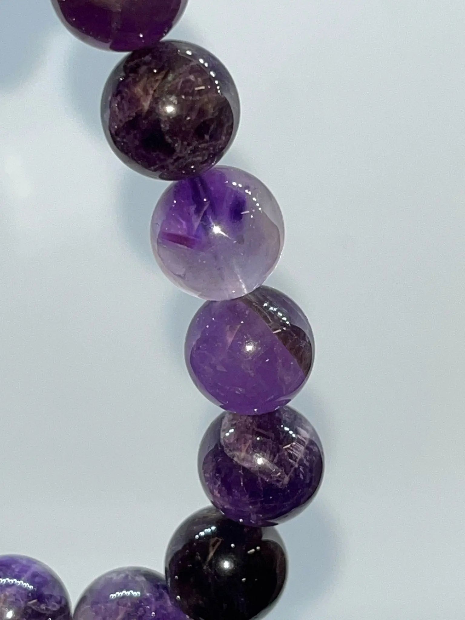 Bracelet Améthyste sombre