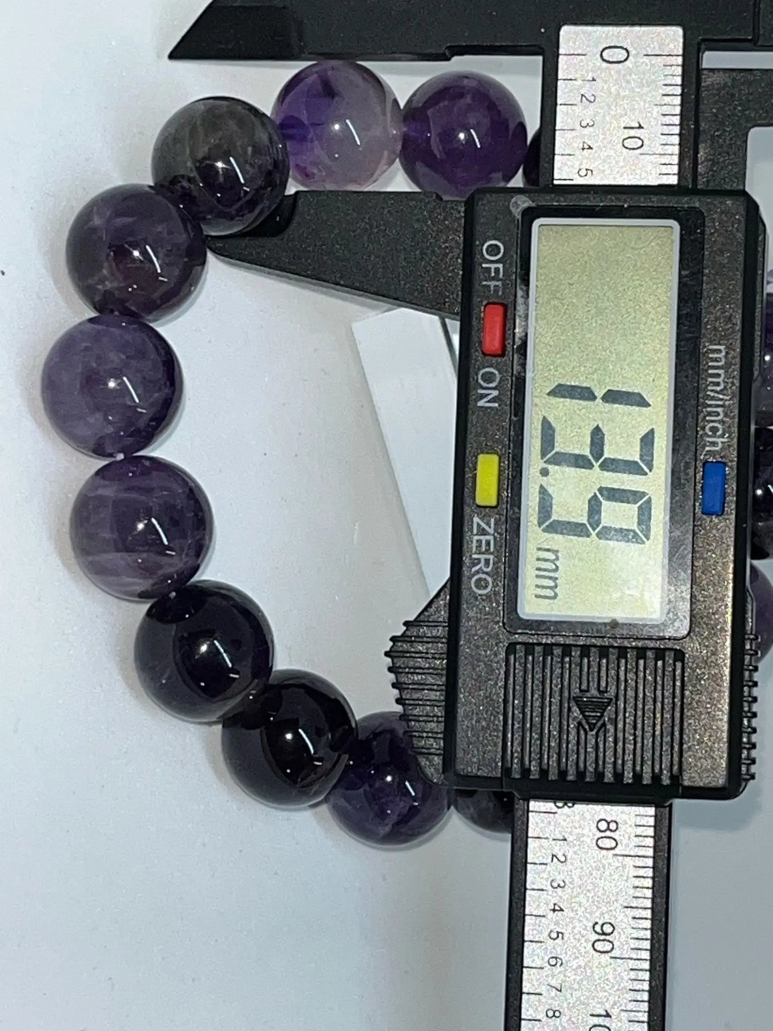 Bracelet Améthyste sombre