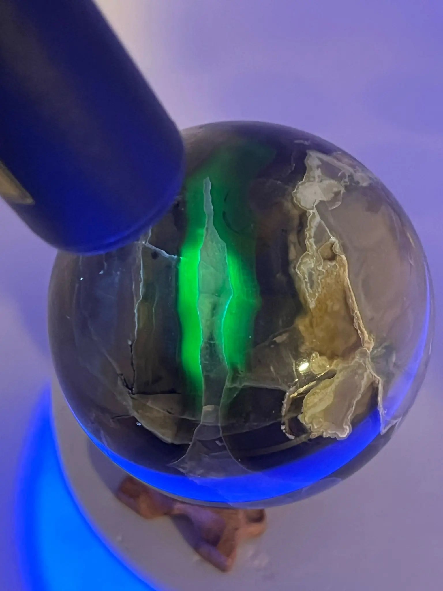 Sphère Agate volcanique