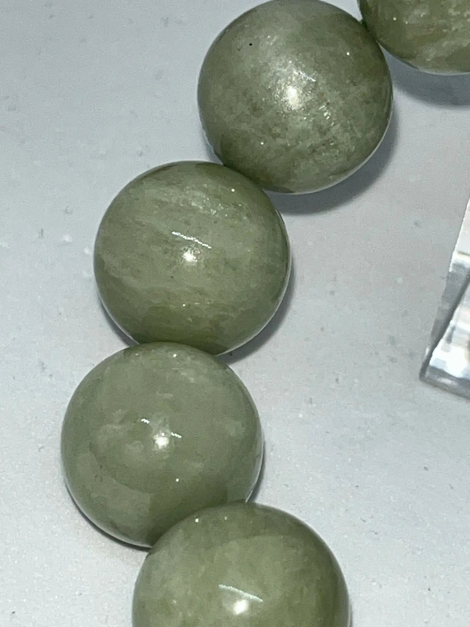 Bracelet Kunzite verte