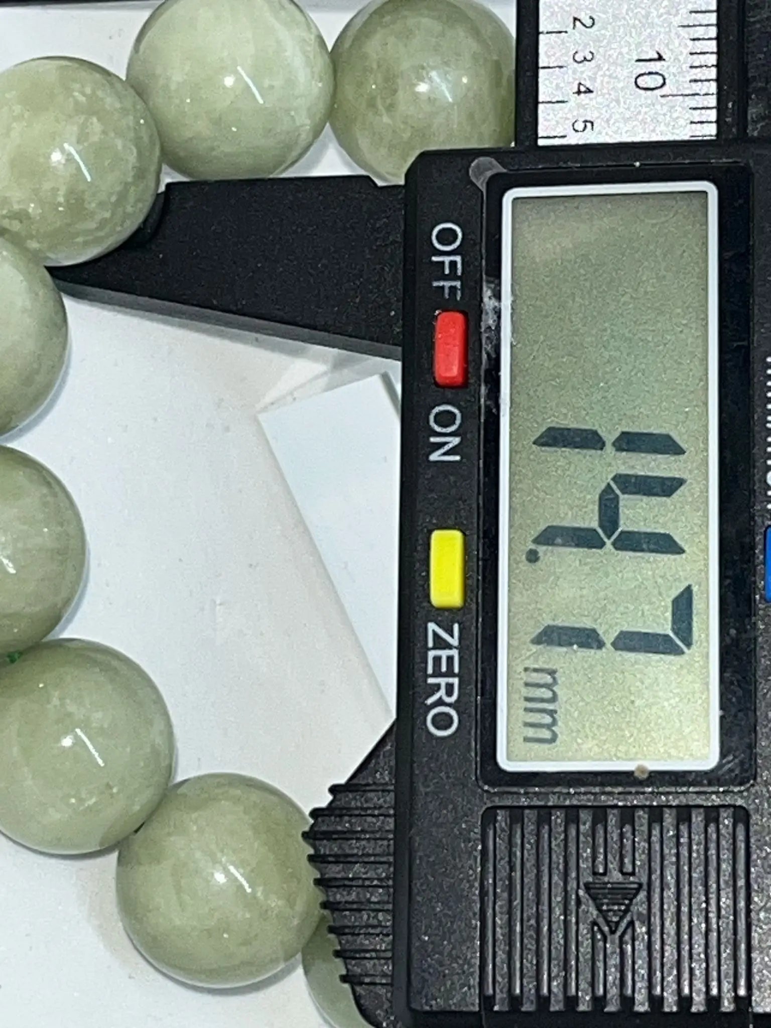 Bracelet Kunzite verte