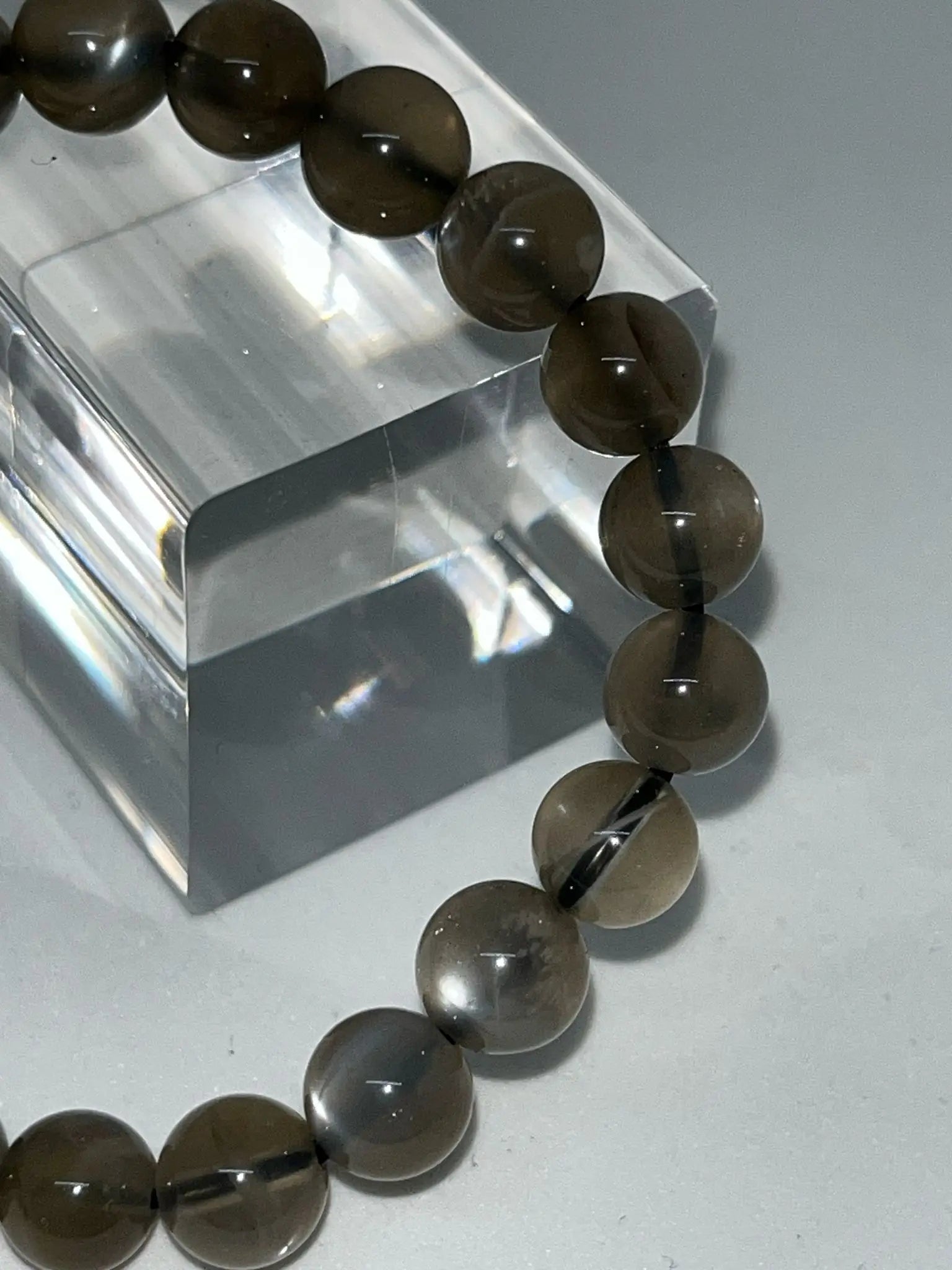 Bracelet Pierre de Lune noire