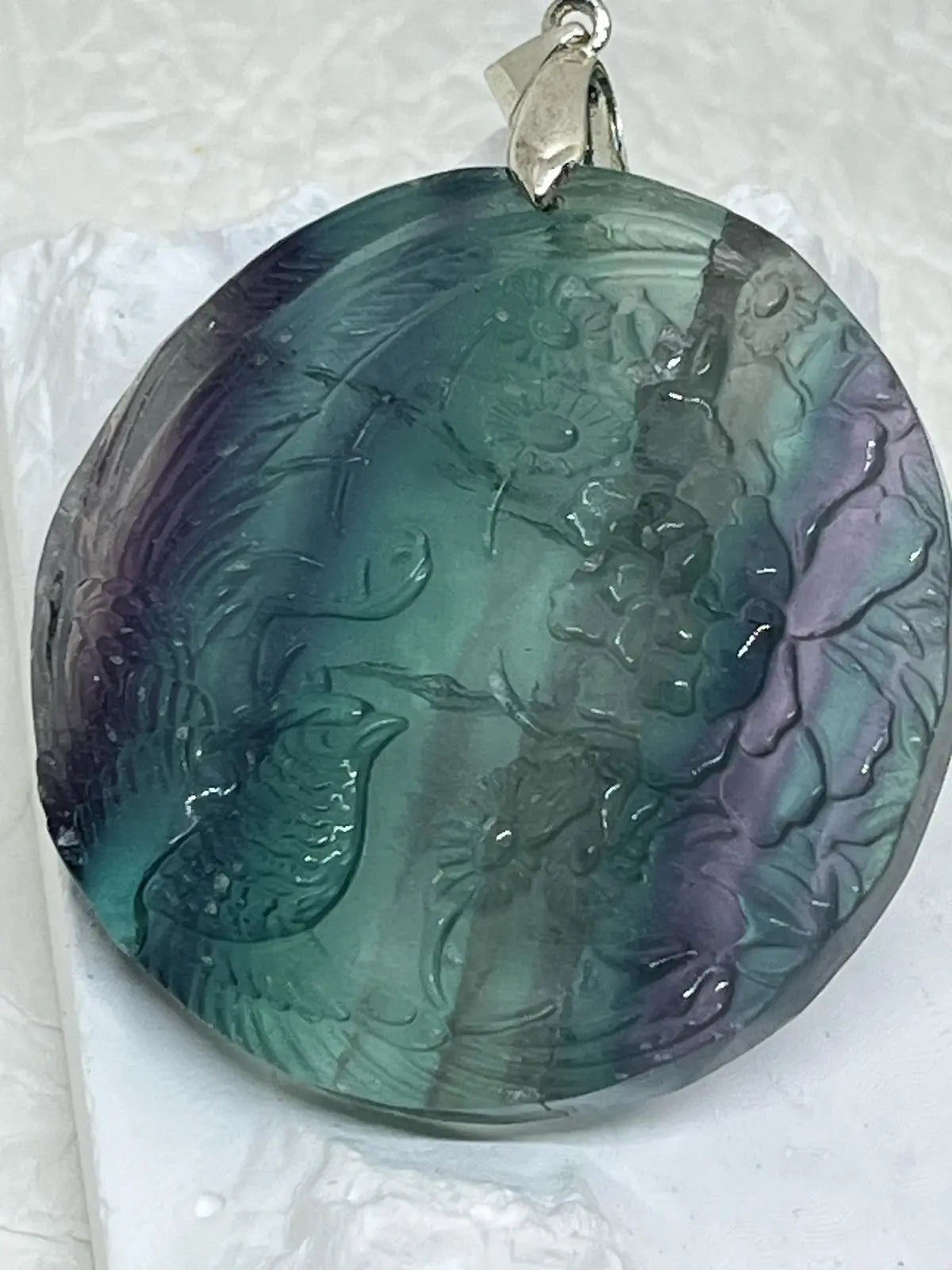 Pendentif Fluorite